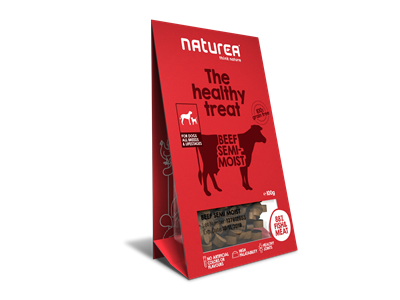 Treat Dog Beef 100g
Naturea - bløde bidder spækket med sundhed!
88% friskt kød og fisk, altsammen fra lokale producenter i Nordspanien.
Pris kr. 29,95